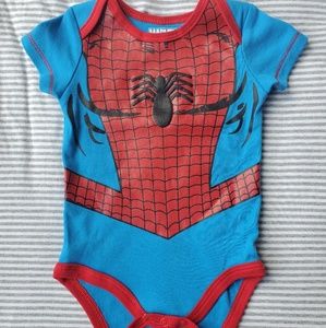 Marvel Spiderman Onesie 3-6mos